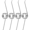 LvYiLinggg 4pcs 0.6*7mm Torsion Spring Trash Can Adjustable 3 Coil