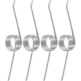 LvYiLinggg 4pcs 0.6*7mm Torsion Spring Trash Can Adjustable 3 Coil Kitchen Repair Parts Hand Push Replacement Home