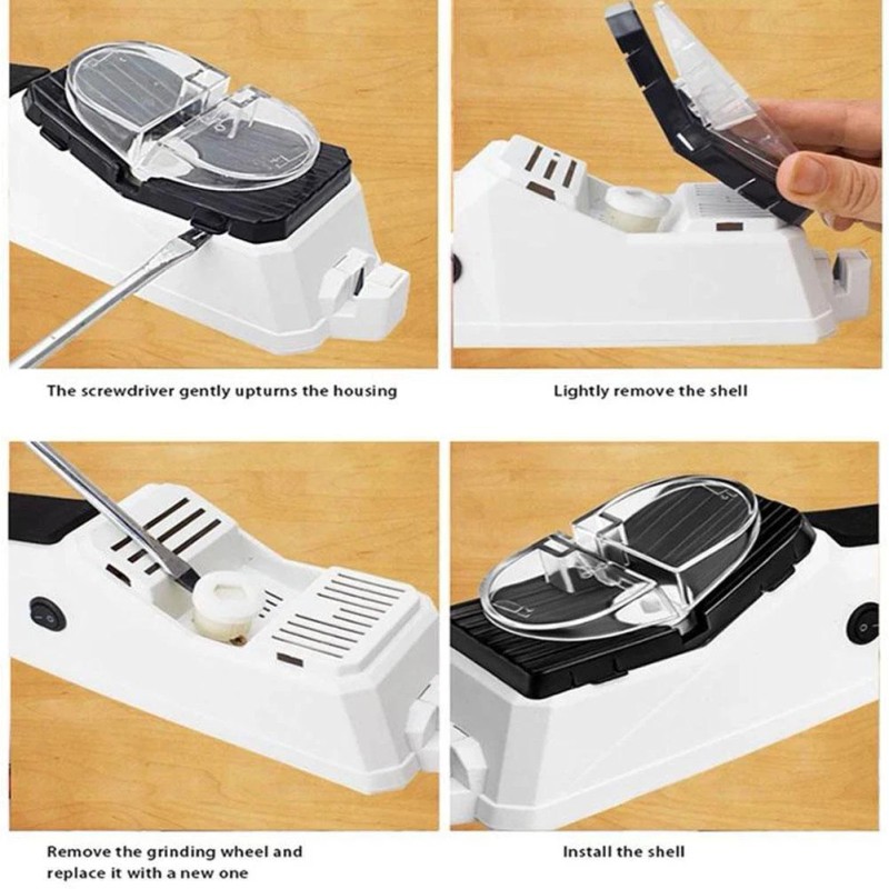 The Professional Electric Sharp Sharpener Supports USB Cable Insertion