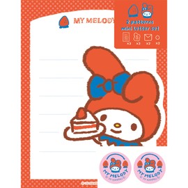 Furukawa Paper Sanrio Sanrio Characters Fruit Market Die Cut Mini Letter Set My Melody SS26
