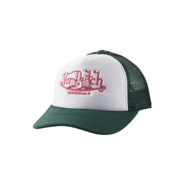 Von Dutch Trucker Cap Soro Green Pink, Size: One Size, Green, Unit size