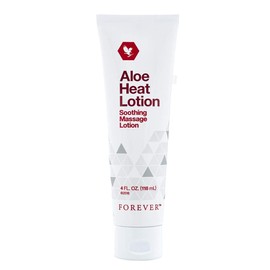 Forever Aloe Heat Lotion: Soothing Massage Cream for Stressed Muscles - Unisex, Athletes and Active Individuals