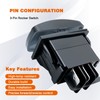 FR-027 Heavy-Duty Forward Reverse (FWD REV) Rocker Switch – Fits