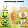 Pack of 12 Easter Eggs for Hanging – Decorative Easter