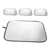 GANAZONO 4pcs Rv Door Shade Foil Sunshade for Campers Protects
