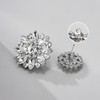 Jerler 10 Pcs 24MM Rhinestone Buttons Crystal Embellishments Sew on