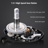 Fishing Rod Reel Combo Set Portable Telescopic with Reels Bait