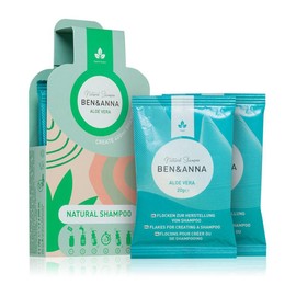 Ben & Anna Natural Aloe Vera Shampoo Flakes 2x 20g