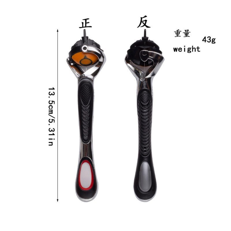Men's Razor with 5 Layer Ultra Thin Blades for Pressure