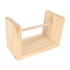 Horizontal Yarn Holder 20cm Spindle Length Increase Speed DIY Wooden