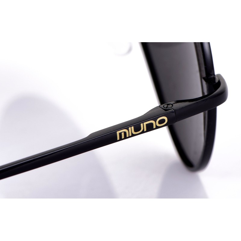 Miuno® Sunglasses with Round Lenses UV400 Men Women with Case