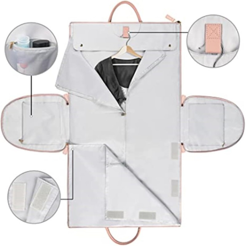 BAYUNOE Garment Bags for Travel Convertible Suit Duffle Bag Large