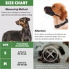 DOINEUFL Dog Muzzle, Lightweight & Breathable Mesh Muzzle for Small