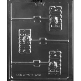 Grandmama's Goodies S122 Soccer Ball Lolly Lollipop Sucker Chocolate Candy Soap Mold with Exclusive Molding Instructions …