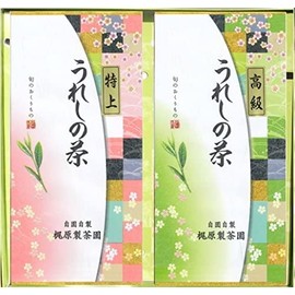 Ureshino Tea Premium Premium Set of 2 (3.5 oz (100 g) x 2) [Sencha Ureshino Tea Gift]