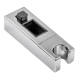 Hsthe Sea Shower Head Holder Adjustable Square Push Bar Handset Bracket Bathroom Wall Mounted Slider Clamp Replacement for 30x18mm Fits Square Push Bar