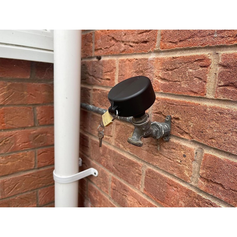Outside Tap Lock - Prevents Unwanted Use of Outdoor Taps
