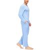 MoFiz Mens Pyjamas Pjs Set Long Sleeve Top & Sleep