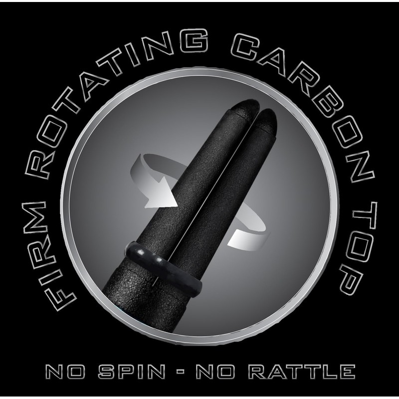 Harrows Darts Technology Carbon 360 Shafts, Rotating Carbon Top by