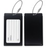 2X Metal Luggage Tags, ID Identifier Name Tag Address Labels