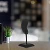DIYEAH Espositore di orecchini a forma di orecchio nero organizer