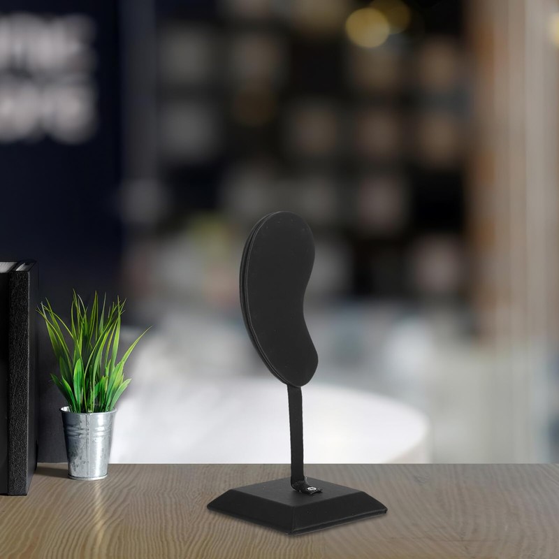 DIYEAH Espositore di orecchini a forma di orecchio nero organizer