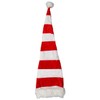 Ciffre Set of 2 Long Christmas Hats Santa Hat White