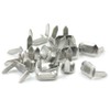 (Nickel) - Bluemoona 100 Pcs - Brass Staple 8mm Leather
