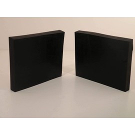 PLOWRUBBER Heavy Duty Buyers Products 20500 Replacement Rubber for Pro-Wings/PLOW Wings 1-1/2" Thick X 10" Wide X 12" Long