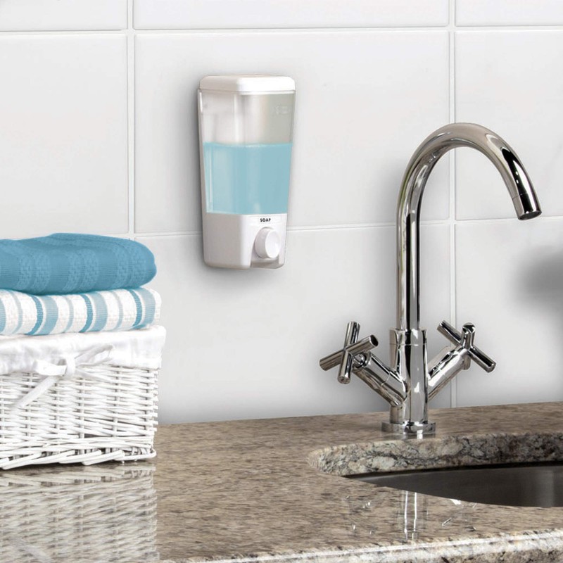 Better Living Products Clear Choice 1 Single Soap Dispenser, One