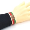 BDM Portugal and Barcelos Rooster flag bracelet, elastic for men