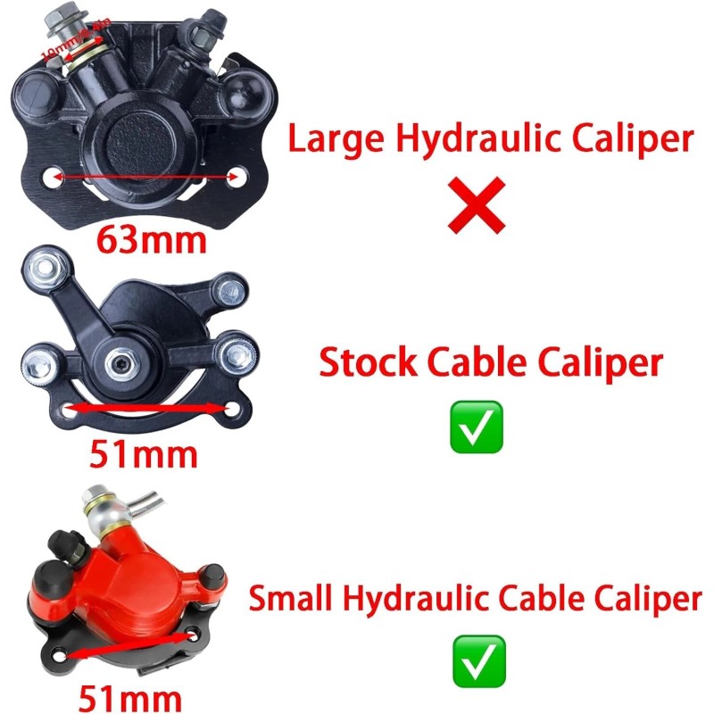 JMCHstore 4 inch D Mini Bike Stretch Extension Tab for