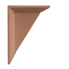 5 in. W X 4.25 in. D X 7 in. H Unfinished Birch Craftsman Corbel