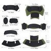 Yzpacc Airsoft Helmet Padding Helmet Pads Set, Second Generation Green