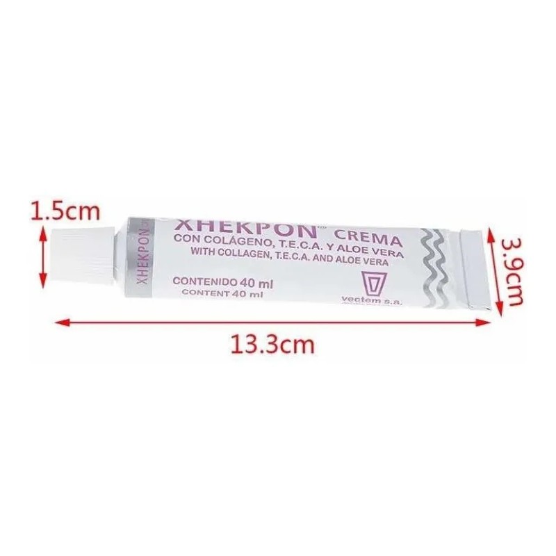 Xhekpon Crema Antiedad Facial Cuello Y Escote Colágeno Aloe