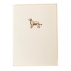 Graphique Golden Retriever Cards, Pack of 10 Cards with Envelopes,