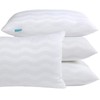 Auranta Bed Pillows Queen Size Set of 4 - Adjustable