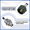 Propane Fuel Filter F273699 with Hose Compatible with Mr heater