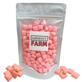 Freeze Dried Candy Starburst Mini 6oz Fruit Burst Candy - All Pink (All Strawberry Flavor), Deliciously Hard and Crunchy, Intense Flavor, Lightweight Snack - Resealable Bag (All Pink (6oz))