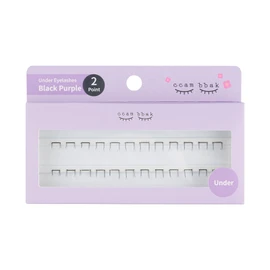 CCAMBBAK Partial False Eyelashes Eyelash Extensions Semi-Permanent Idle Eyelash Type 0.3 - 0.5 inches (8 - 12 mm) Matsueku Self False Eyelashes, Natural, Popular, DIY False Eyelashes (Under (Blcak),
