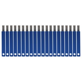 Majek (20pcs - Blue) Golf Groove Sharpener - Golf Club Groove Sharpener for Wedges & Irons. Generate Optimal Backspin. This Cleaning and re-Grooving Tool is a for Any Golfer in Your Life