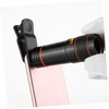 SHOWERORO 2pcs Clip Telephoto Lens for Phone Macro Camera Lens