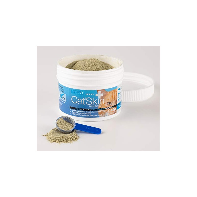 Natural VetCare Cat'Skin Veterinary Strength Skin and Coat Supplement for