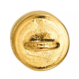 JewelryMaven (3) 4.5mm Yellow 14k Gold FILLED MAGNETIC CLASP Extender double 5mm spring rings