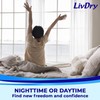 LivDry M Overnight Adult Diapers for Women and Men, Incontinence