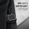 Maxjoy for AirPods Case, Carbon Fiber Secure Lock Clip Full