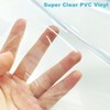 Clear Vinyl for Sewing, Clear PVC Vinyl Roll 11.8" x