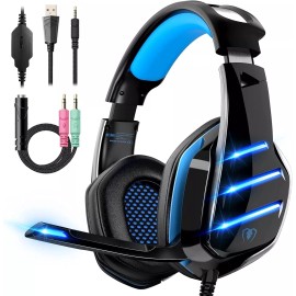 Beexcellent GM-3 Gaming Headset: 7.1 Surround Sound - Lightweight Aluminum Frame