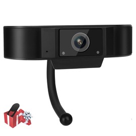 WIWACAM Full HD Video Webcam 1080P Web Camera with Microphone for Computer PC Laptop Desktop MAC USB Plug and Play Safe Quality for Home Office and Video Conference Zoom Webex Slack with Cover