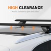 COWVIE 47 Inch Aluminum Roof Rack Cross Bars for Raised